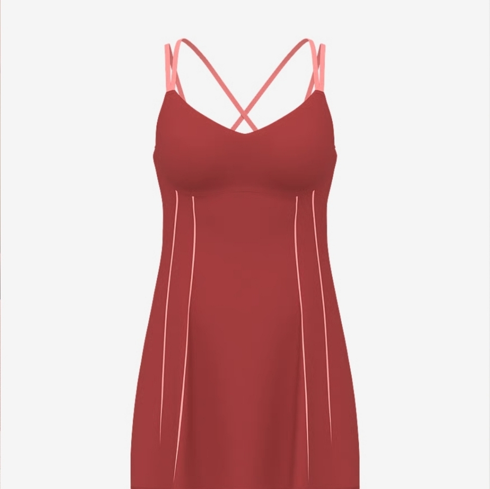 Vsx elevte chroma contours flare dress